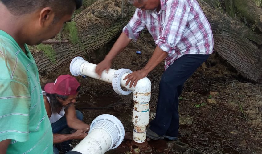 RESTABLECIMIENTO DE AGUA EN EL EJIDO AMPL. VERGELES